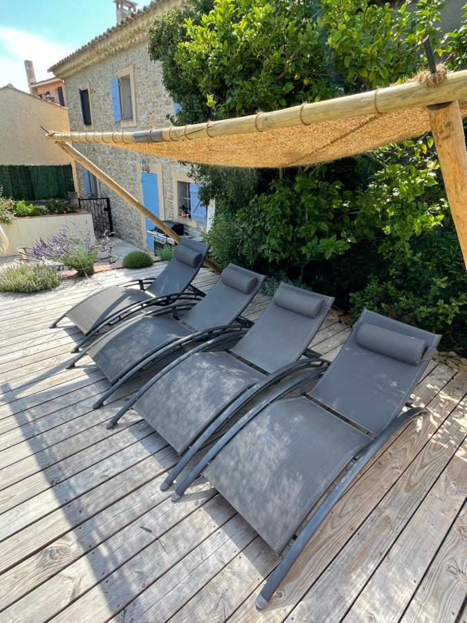 Mas Provencale Jardin Piscine Villa Saint-Cyr-sur-Mer Exterior photo